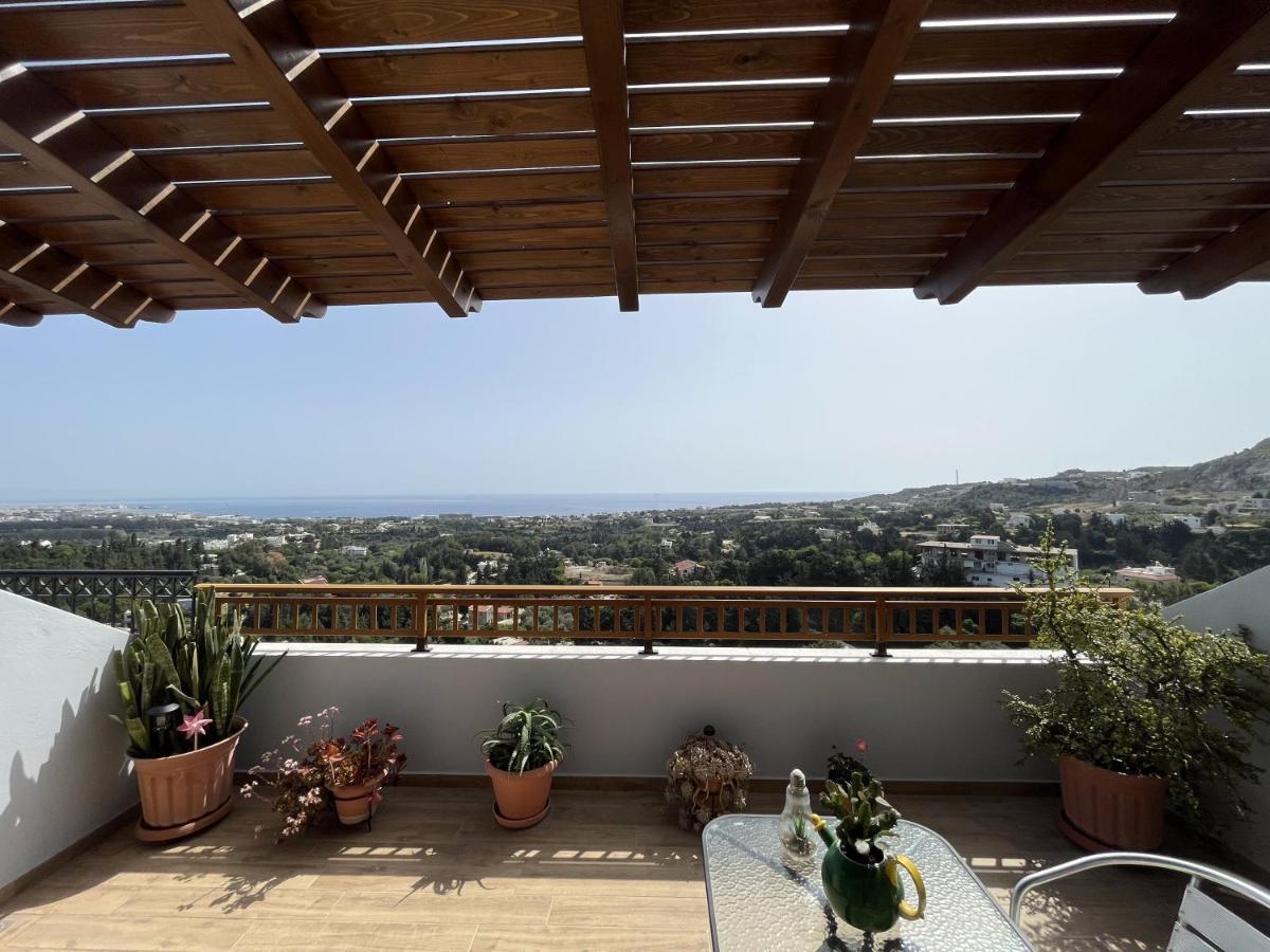 Sea View Loft Apartment Koskinou  Bagian luar foto