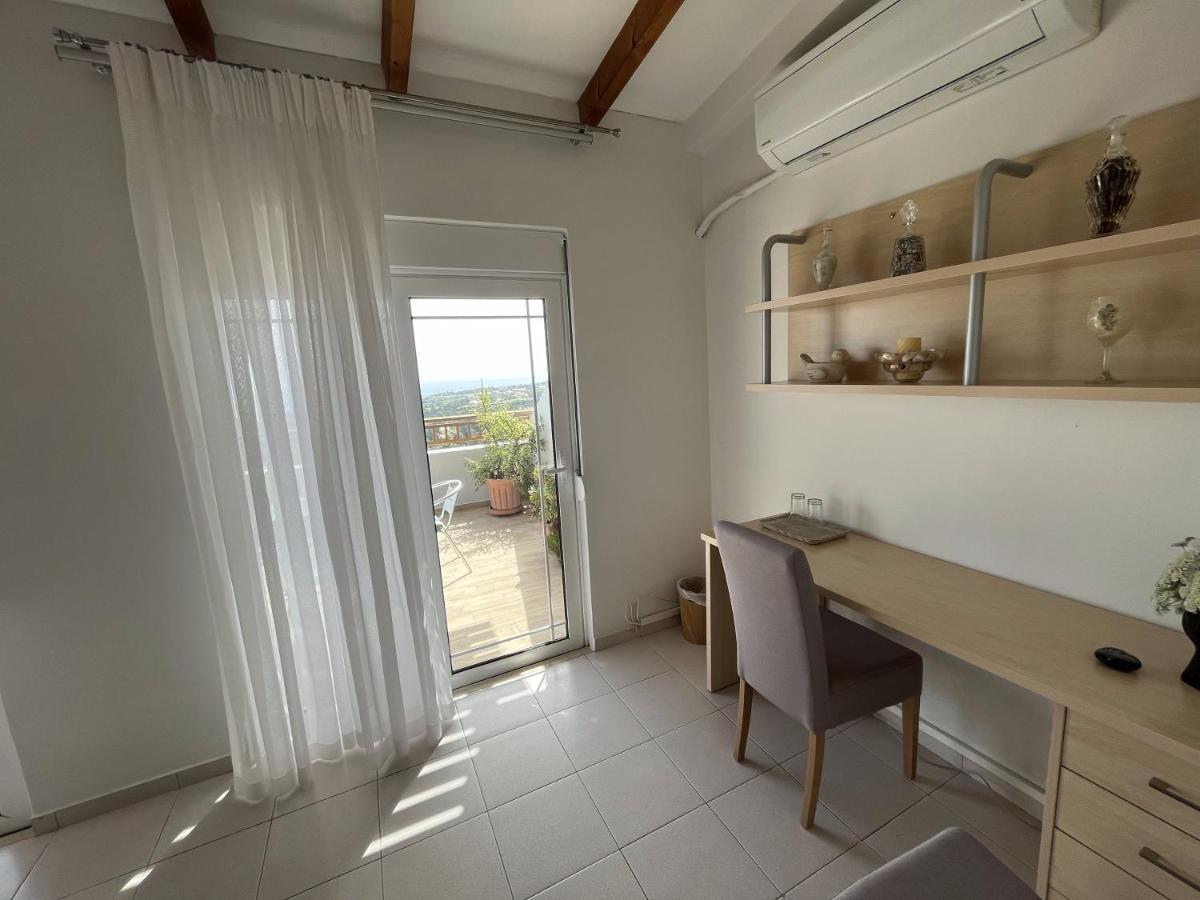 Sea View Loft Apartment Koskinou  Bagian luar foto
